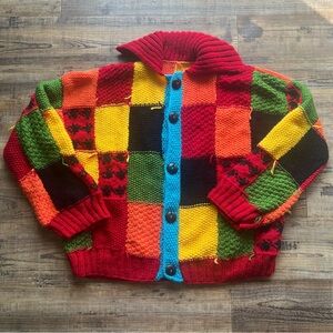 Handmade Harry Styles & JW Anderson Inspired Crochet Cardigan Sweater Size M/L